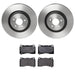 Brembo Brembo Disc Brake Pad and Rotor Kits KT04244 Autofit