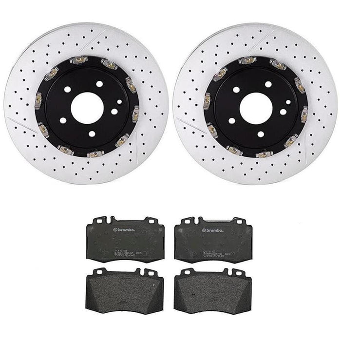 Brembo Brembo Disc Brake Pad and Rotor Kits KT04251 Autofit