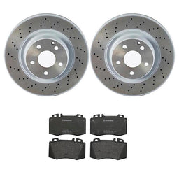 Brembo Brembo Disc Brake Pad and Rotor Kits KT04254 Autofit