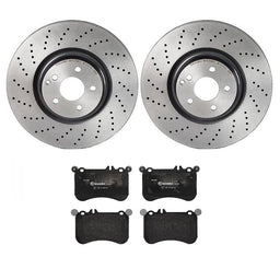 Brembo Brembo Disc Brake Pad and Rotor Kits KT04256 Autofit