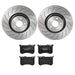 Brembo Brembo Disc Brake Pad and Rotor Kits KT04256 Autofit