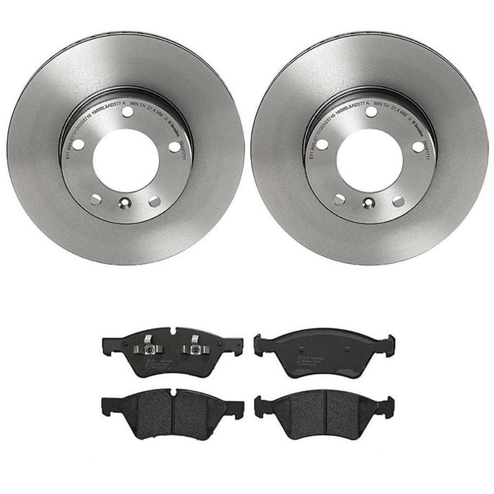 Brembo Brembo Disc Brake Pad and Rotor Kits KT04258 Autofit