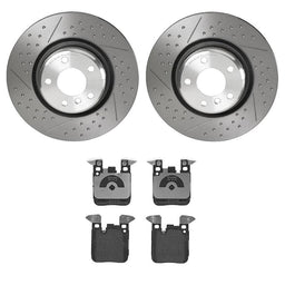 Brembo Brembo Disc Brake Pad and Rotor Kits KT04261 Autofit