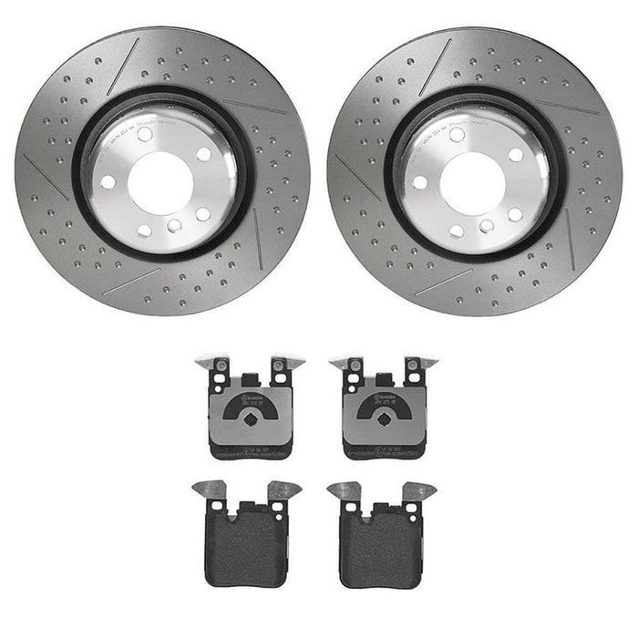 Brembo Brembo Disc Brake Pad and Rotor Kits KT04261 Autofit