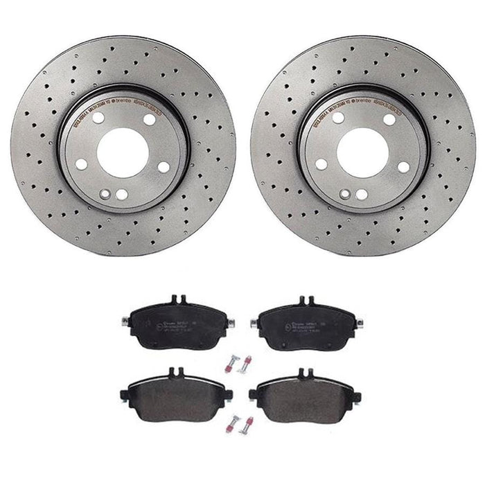 Brembo Brembo Disc Brake Pad and Rotor Kits KT04263 Autofit