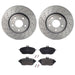 Brembo Brembo Disc Brake Pad and Rotor Kits KT04263 Autofit
