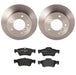 Brembo Brembo Disc Brake Pad and Rotor Kits KT04266 Autofit