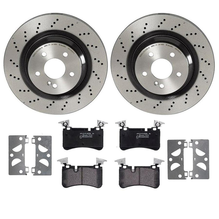 Brembo Brembo Disc Brake Pad and Rotor Kits KT04269 Autofit