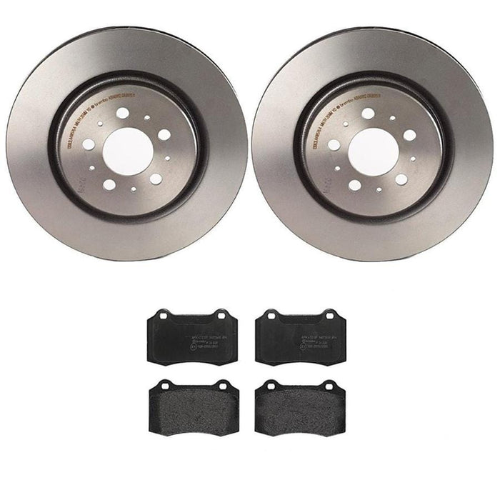 Brembo Brembo Disc Brake Pad and Rotor Kits KT04272 Autofit