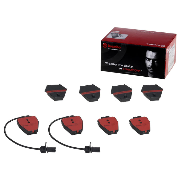 Brembo Brembo Disc Brake Pad and Rotor Kits KT04278 Autofit