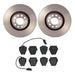 Brembo Brembo Disc Brake Pad and Rotor Kits KT04278 Autofit