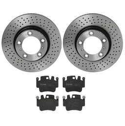 Brembo Brembo Disc Brake Pad and Rotor Kits KT04280 Autofit