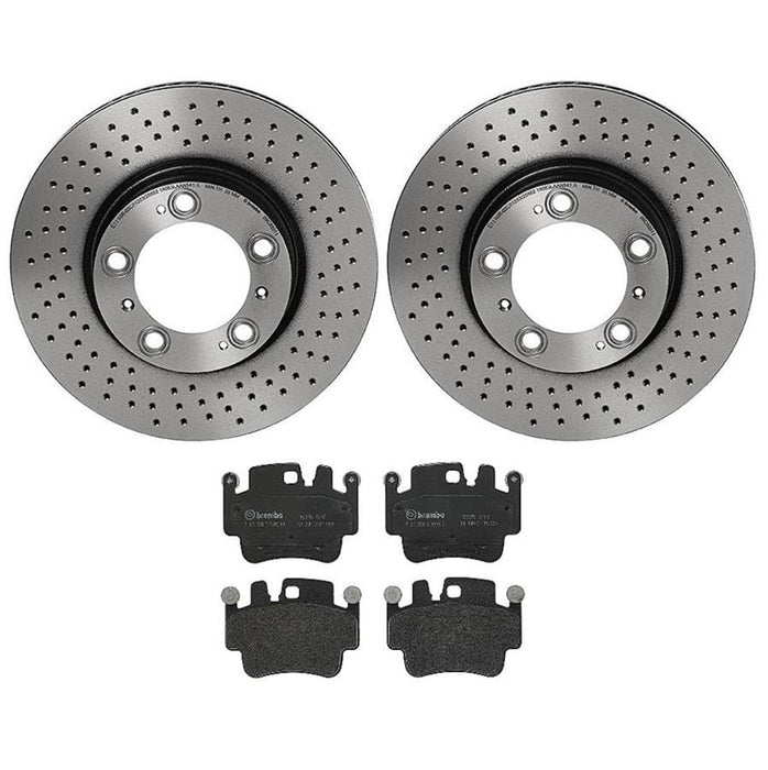 Brembo Brembo Disc Brake Pad and Rotor Kits KT04280 Autofit