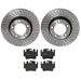 Brembo Brembo Disc Brake Pad and Rotor Kits KT04280 Autofit