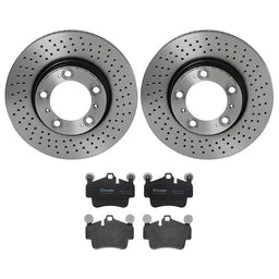 Brembo Brembo Disc Brake Pad and Rotor Kits KT04282 Autofit