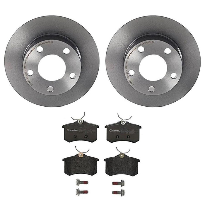 Brembo Brembo Disc Brake Pad and Rotor Kits KT04283 Autofit