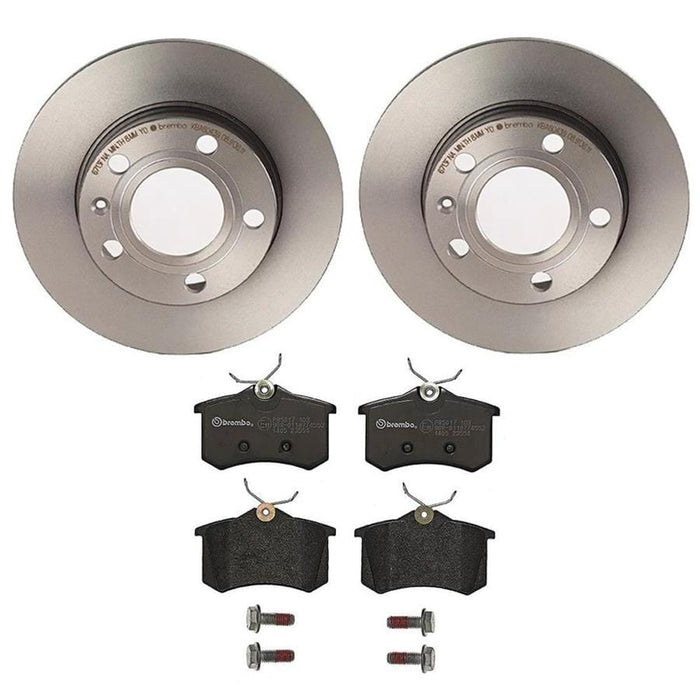 Brembo Brembo Disc Brake Pad and Rotor Kits KT04284 Autofit