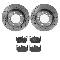 Brembo Brembo Disc Brake Pad and Rotor Kits KT04285 Autofit