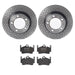 Brembo Brembo Disc Brake Pad and Rotor Kits KT04285 Autofit