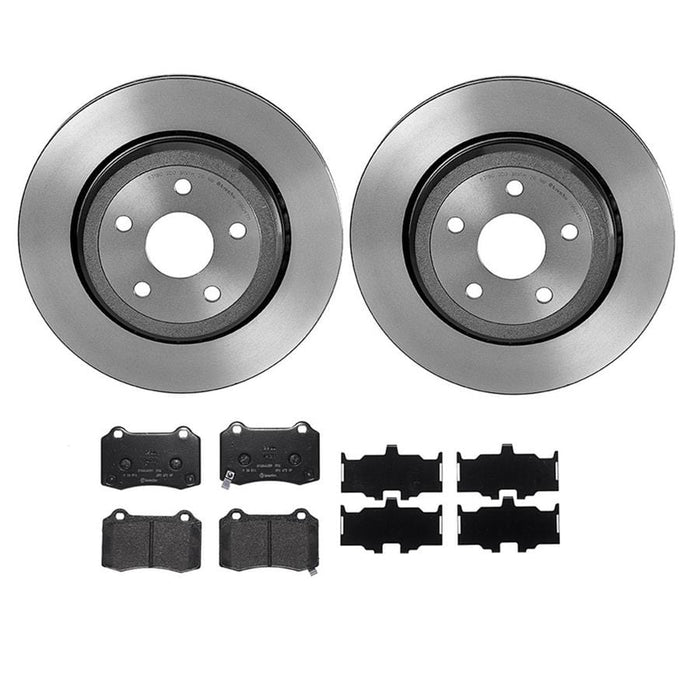 Brembo Brembo Disc Brake Pad and Rotor Kits KT04288 Autofit