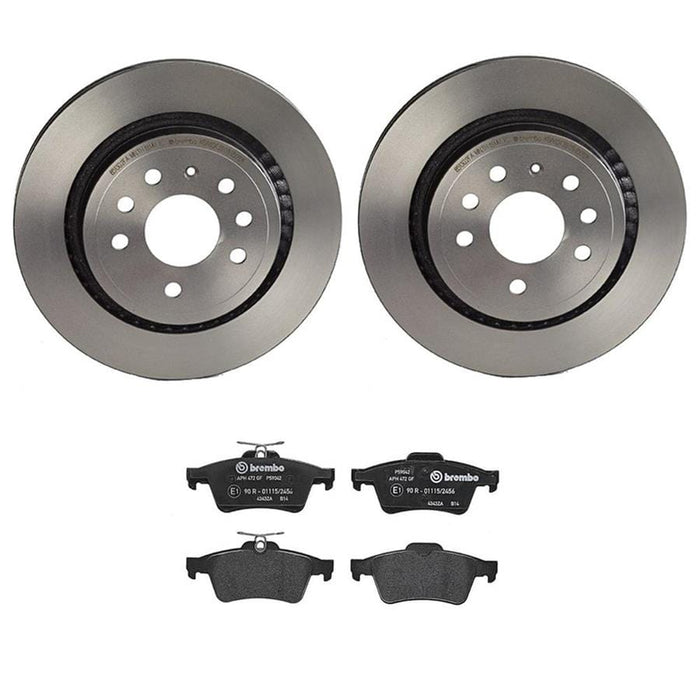 Brembo Brembo Disc Brake Pad and Rotor Kits KT04292 Autofit