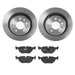 Brembo Brembo Disc Brake Pad and Rotor Kits KT04298 Autofit