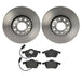 Brembo Brembo Disc Brake Pad and Rotor Kits KT04302 Autofit