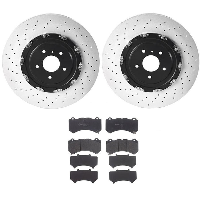 Brembo Brembo Disc Brake Pad and Rotor Kits KT04316 Autofit