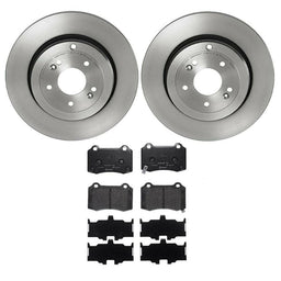 Brembo Brembo Disc Brake Pad and Rotor Kits KT04321 Autofit
