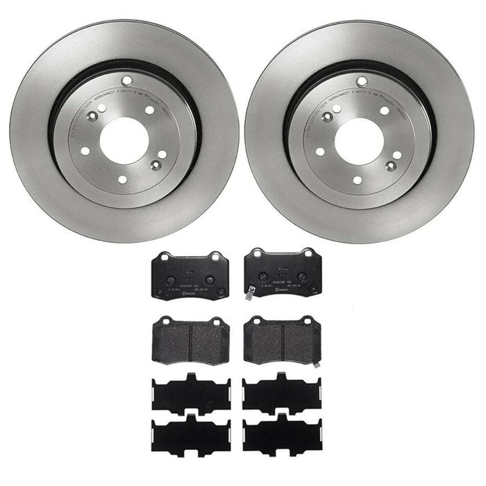 Brembo Brembo Disc Brake Pad and Rotor Kits KT04321 Autofit