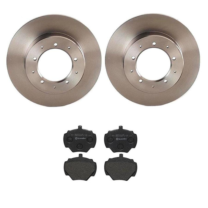 Brembo Brembo Disc Brake Pad and Rotor Kits KT04324 Autofit