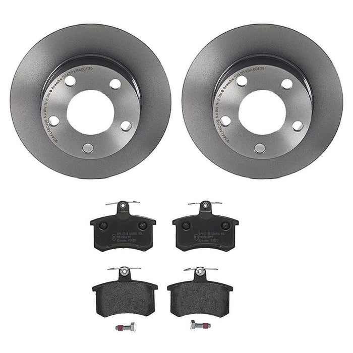 Brembo Brembo Disc Brake Pad and Rotor Kits KT04325 Autofit