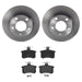 Brembo Brembo Disc Brake Pad and Rotor Kits KT04325 Autofit