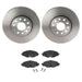 Brembo Brembo Disc Brake Pad and Rotor Kits KT04328 Autofit