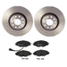 Brembo Brembo Disc Brake Pad and Rotor Kits KT04329 Autofit