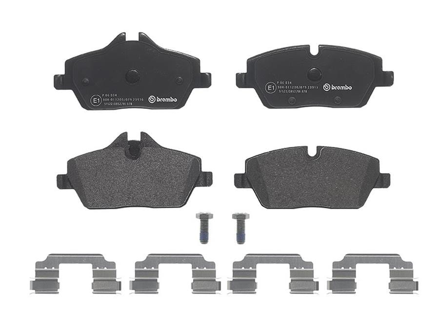 Brembo Brembo Disc Brake Pad and Rotor Kits KT04335 Autofit