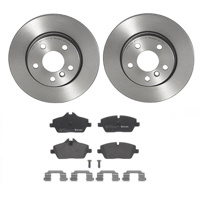 Brembo Brembo Disc Brake Pad and Rotor Kits KT04335 Autofit