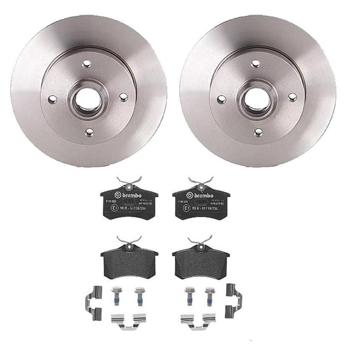 Brembo Brembo Disc Brake Pad and Rotor Kits KT04337 Autofit