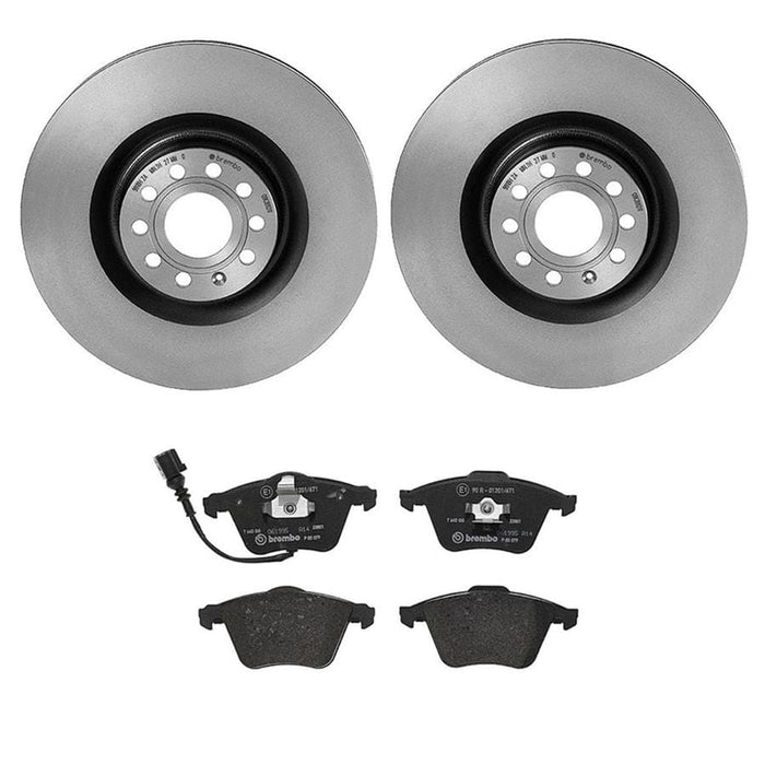 Brembo Brembo Disc Brake Pad and Rotor Kits KT04343 Autofit