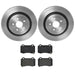 Brembo Brembo Disc Brake Pad and Rotor Kits KT04347 Autofit
