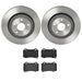 Brembo Brembo Disc Brake Pad and Rotor Kits KT04348 Autofit