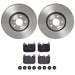 Brembo Brembo Disc Brake Pad and Rotor Kits KT04365 Autofit