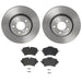 Brembo Brembo Disc Brake Pad and Rotor Kits KT04366 Autofit