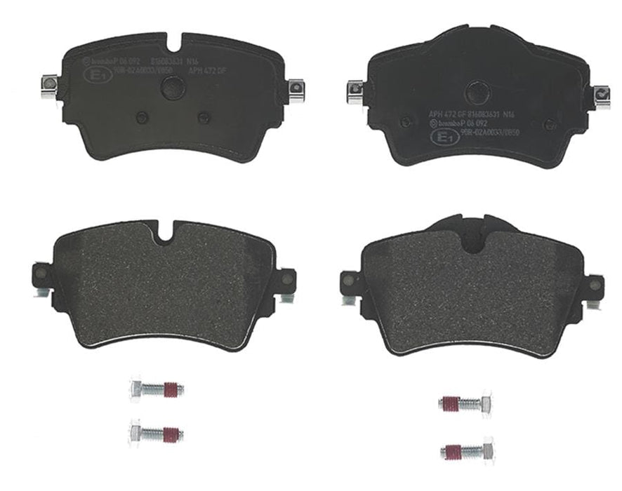 Brembo Brembo Disc Brake Pad and Rotor Kits KT04366 Autofit