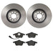 Brembo Brembo Disc Brake Pad and Rotor Kits KT04367 Autofit