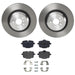 Brembo Brembo Disc Brake Pad and Rotor Kits KT04370 Autofit