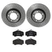 Brembo Brembo Disc Brake Pad and Rotor Kits KT04378 Autofit