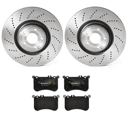 Brembo Brembo Disc Brake Pad and Rotor Kits KT04379 Autofit