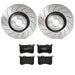 Brembo Brembo Disc Brake Pad and Rotor Kits KT04379 Autofit