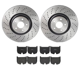 Brembo Brembo Disc Brake Pad and Rotor Kits KT04382 Autofit